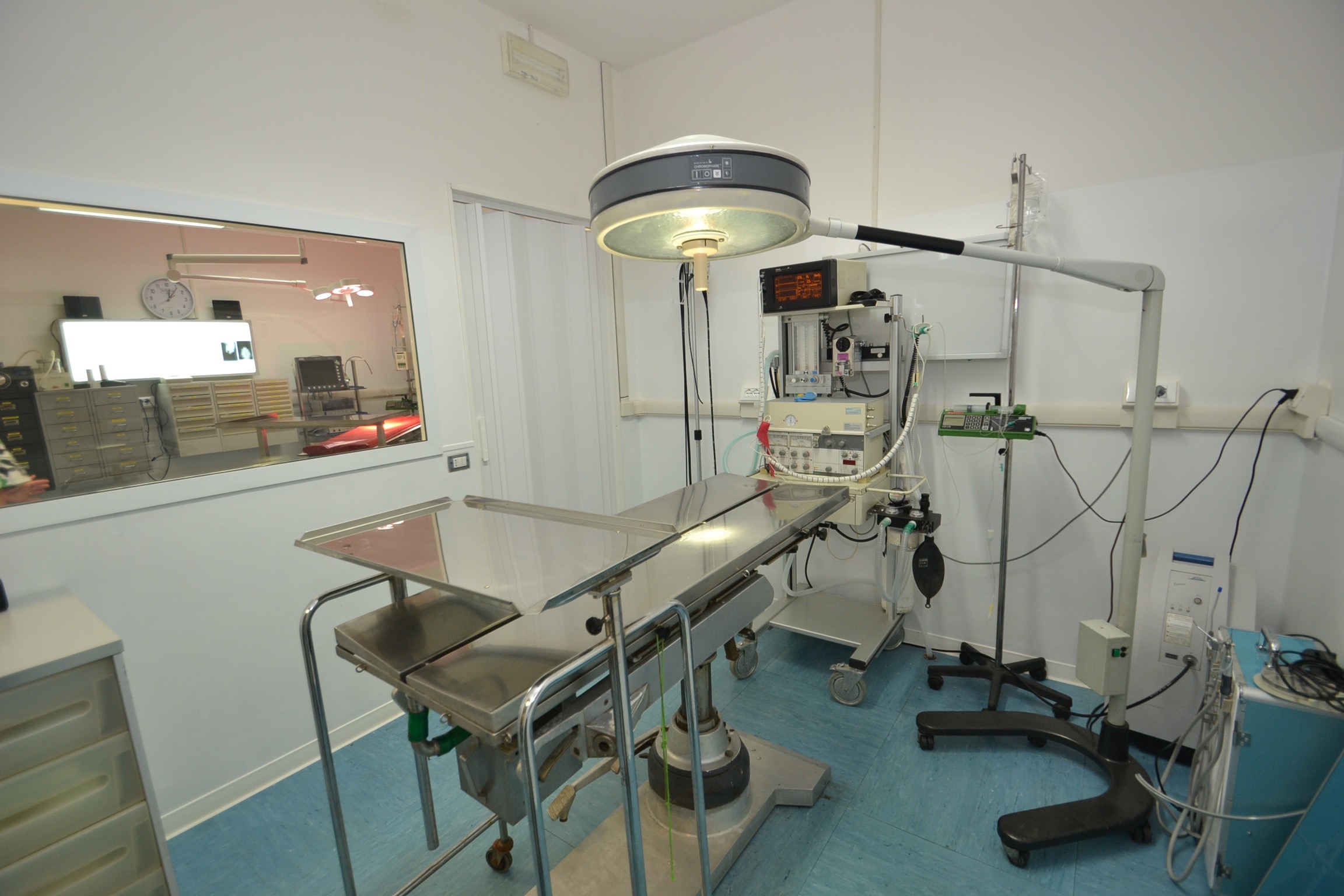 Sala operatoria della Clinica Veterinaria Melosi - Cecina